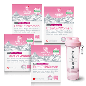 ExtraCellWoman Special offer 100 days beauty, well-being & immune system.
