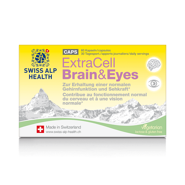 ExtraCell Brain&Eyes is a complete formulation for the brain and vision