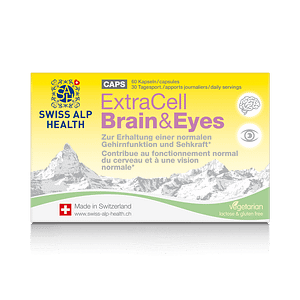 ExtraCell Brain&Eyes is a complete formulation for the brain and vision