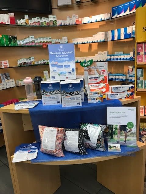 Pharmacy Wittenbach Topwell Kronbühl Display 2020 01 06