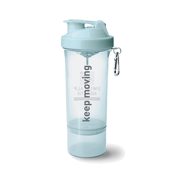 Swiss Alp Health light blue shaker